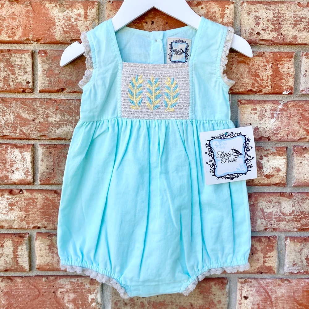 LITTLE PRIM LILY TREE SAMANTHA BUBBLE SKY BLUE 12M